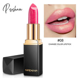 9 Colors Waterproof Nude Pink Glitter Lipstick Makeup Long Lasting Velve Red Mermaid Sexy Shimmer