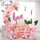 93/73Cm Giant Birthday Figure Balloon Filling Box Party Decoration Baby Shower Wedding Number Frame