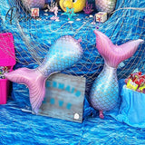 97Pcs Mermaid Tail Shell Balloon Arch Under The Sea Birthday Party Decoration Kids Girls Balon