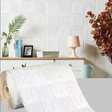 1-10pcs 70cmX1m Modern Home Decoration Brick Pattern PVC 3D Room Decor DIY Self-adhesive Wallpaper Waterproof Wall Stickers