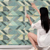 12Pcs 35*30cm High Quality 3D Foam Wall Panel Brick Retro Wallpaper Ceiling Self Adhesive Wallpanel Background  Home Decoration
