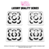 Lashes DD Curl 10-23mm Russian Lashes 3D Mink Eyelashes Reusable Fluffy Russian Strip Lashes eyelashes extensions