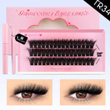 Cluster Lashes Kit Manga Lashes Natural Eyelash extension Cluster Natural Volume Individual Lashes Mixed Tray Lashes
