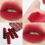 Waterproof Velvet Lipstick Easy To Wear Longstay Lip Stick Lasting Matte Nude Lip Glaze Non-stick Woman Makeup Lip Tint Cosmetic