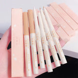 Glitter Silver Lying Silkworm Pen Color Natural Brightening Eye Shadow Pencil Shimmer Glue Eyeliner Waterproof Korean Makeup
