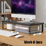Notebook computer stand desktop computer screen desktop elevated desktop storage and storage pad elevated
