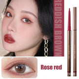 Red Eyeliner Liquid Gel Pen Waterproof Long Lasting Quick Drying Smooth Makeup Beauty Matte Eyeliner Stamp Eye Pencil Cosmetics