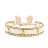 Hand Woven Bracelets Adjustable Studded Stars Bracelet Fashion Jewelry Gifts