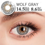 1 Pair Color Contact Lenses For Eyes Wildness Natural Yearly Use Lenses Blue Multicolored Contact Lens Beauty Pupils