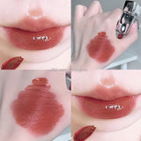 kekemood Mirror Water Lip Gloss Lip Glaze Transparent Glass Lip Oil Waterproof Liquid Lipstick Nude Brown Clear Tint Makeup