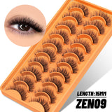 Fluffy lashes 3D Faux Mink Lashes Natural False Eyelashes Dramatic Soft Volume Lashes Eyelash Extension Makeup
