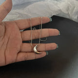 Bowknot Star Moon Pendant Necklaces for Women Simple Clavicle Chain Fashion Jewelry Accessories