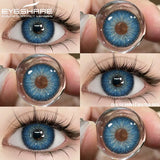 EYESHARE 1Pair High Quality Colored Contact Lenses for Eyes Blue Eye Contacts Brown Lense Gray Pupils Green Cosmetic Lens Yearly