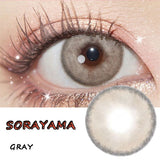 Soft Colored Contact Lens Mate Case Portable Eye Lenses Box Travel Kits Sorayama Gray