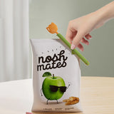 Tulip Shape Magnetic Sealing Clip Sealer Refrigerator Food Bag Clip Moisture-proof Fresh-keeping Clip Milk Powder Snack Clip