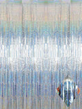 Sparkly Colored Party Rain Curtain for Birthday ,Wedding