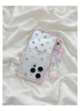 Cute Colorful Love Heart Phone Case for IPhone 13 Funda IPhone 16 15 14 Pro Max 15 pro Lovely Clear Silicone Soft Fashion Cover
