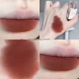 kekemood Mirror Water Lip Gloss Lip Glaze Transparent Glass Lip Oil Waterproof Liquid Lipstick Nude Brown Clear Tint Makeup