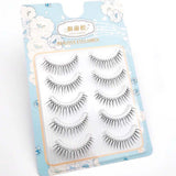 Korean U-shaped Individual False Eyelashes Lash Extension Noglue Idol Lashes Natural Comic Eye Lash Clusters Makeup Cosplay