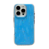 Fashion Meteor Shower Shining Glitter Shockproof Bumper Case For iPhone 16 15 14 13 12 Pro Max Phone Back Cover