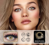 1 Pair Color Contact Lenses for Eyes Natural Brown Lenses Beauty Fashion Monet Lense Blue Lenses Green Eye Contact