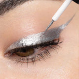 Pearlescent Diamond Gold Liquid Eyeshadow Eyeliner Stick Waterproof Glitter Sequins Rose Gold White Eyeliner Pen Korean Makeup