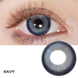 14.50Mm Colored Contacts Lenses Glasses For Women Men Lentille De Couleur Yeux Zurich Zurich Navy