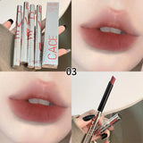 6 Colors Velvet Matte Lipgloss Waterproof Long Lasting Sexy Non-Stick Cup Lip Glaze Makeup Beauty Lips Cheek Rouge Tint Cosmetic