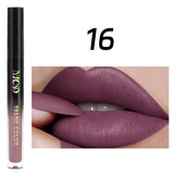 Lip Glaze Matte Nude Color Long Lasting Waterproof Liquid Lipstick Lip Stain Lip Tint Moisturizing Lip Gloss With High Pigment