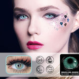 Colored Contact Lens Case Clip Stick Tweezers Combination Box Lenses Brazilgirl-Marina