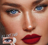 1 Pair Colorcon Colored Contact Lenses for Eyes Blue Lenses Green Eye Lenses Gray Lenses Natural Lenses Dark Lenses
