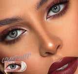 1 Pair Colorcon Colored Contact Lenses for Eyes Blue Lenses Green Eye Lenses Gray Lenses Natural Lenses Dark Lenses