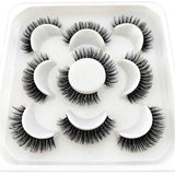 Lashes DD Curl 10-23mm Russian Lashes 3D Mink Eyelashes Reusable Fluffy Russian Strip Lashes eyelashes extensions