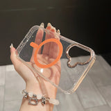 Luxury Glitter Magsafe Wireless Charge Case for iPhone 16 15 14 13 12 11 Pro Max Plus Magnetic Plating Clear Hard Back Cover