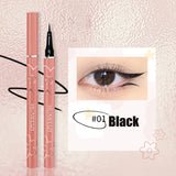 4 Colors Black Matte Liquid Eyeliner Waterproof Lasting Colorful Red Brown Quickily Drying Eyeliner Pencil Eyes Makeup Cosmetics
