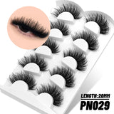 Fluffy Eyelashes 3D Mink False Lashes Fluffy Soft Cross Manga Lashes Wispy Volume Mink Lashes Dramatic Makeup