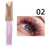 Dazzling Diamond Glitter Mascara - Long-lasting Waterproof Formula, Smudge-proof, Intense Curl & Lengthening Magic, A Beauty Mus