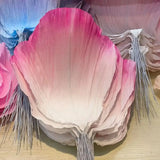 10 Pcs Artificial Crepe Paper Petals DIY Large Peony Flower Wedding Decor Paper Flowers Birthday Party Event Home Backdrop Decor