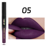 Lip Glaze Matte Nude Color Long Lasting Waterproof Liquid Lipstick Lip Stain Lip Tint Moisturizing Lip Gloss With High Pigment