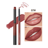Lipstick Pencil Waterproof Sexy Red Nude Purple Matte Tint Lipstick Lasting Lip liner Pen Longlasting Makeup Cosmetics