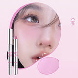Pink Blush Pencil Shadow Pen Facial Cheek Expanding & Shrinking Color Rouge Cream Blush Sweet Cool Girl Style Korea Makeup Stick