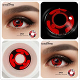 EYESHARE Colored Contact Lenses for Eyes Annual Color Lens Eyes 2pcs Eye Anime Contacts Cosplay Colored Contact Lenses for Eyes