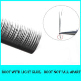 Camellia Fake Lashes Easy Fan False Eyelashes Natural Soft Faux Mink Eyelash Extensions Russian Volume Individual Makeup Lashes