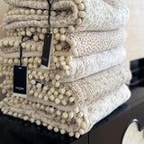 Blanket Light Luxury Ins Crepe Cotton Multi-functional Small Blanket Office Nap Blanket Shawl Cover Blanket