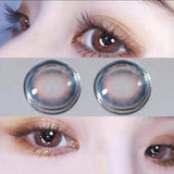 1 Pair/2PCS Colored Lenses For Eyes Makeup High Quality Fashion Eyes Contact Lenses Beauty Pupil with Lens Companion Box