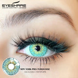 Eyeshare 1 Pair New York Pro Purple Color Contact Lens For Eyes Contacts Colored Lenses Beautiful