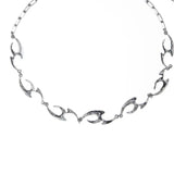 New Hip Hop Flame Shape Necklaces Punk Rock Cool Irregular Necklace Earings for Women Unisex Fashion Party Dancing Jewelry