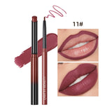 Lipstick Pencil Waterproof Sexy Red Nude Purple Matte Tint Lipstick Lasting Lip liner Pen Longlasting Makeup Cosmetics