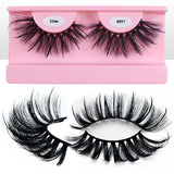Faux Mink Lash Spikes Wispy Thick Natural Full Strip Lashes New Makeup Fluffy Mink Eyelashes