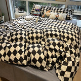 Cotton Aesthetic Duvet Cover Luxury Flowers Men Pattern Bed Comforter Sets Boys Single Twin Hippie Colchas Bed Sheet Decorative